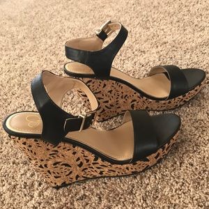 Jessica Simpson Wedge Sandal 8.5M